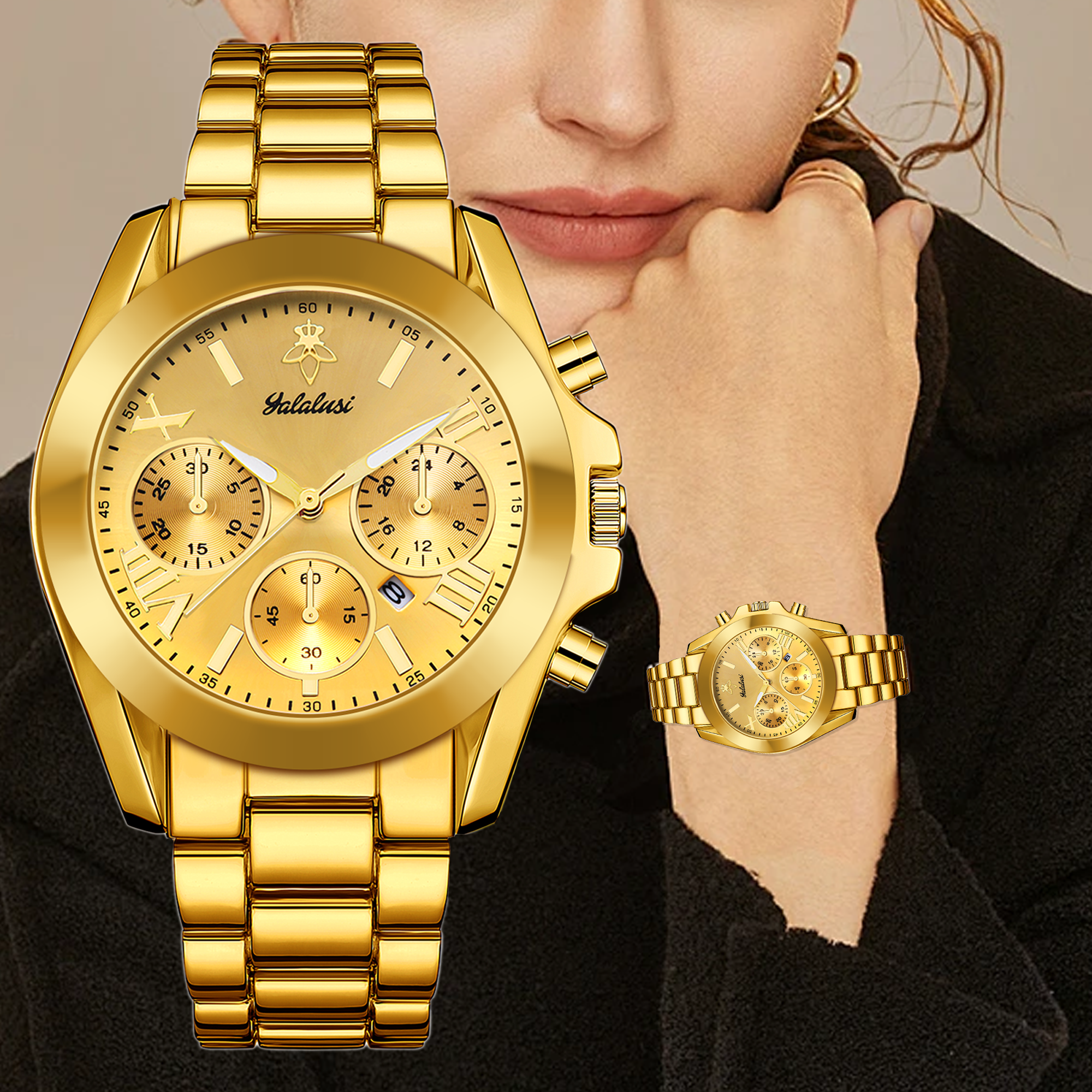 YaLaLuSi Fashion Watch for Men - Chronograph Sport Watch recension och pris