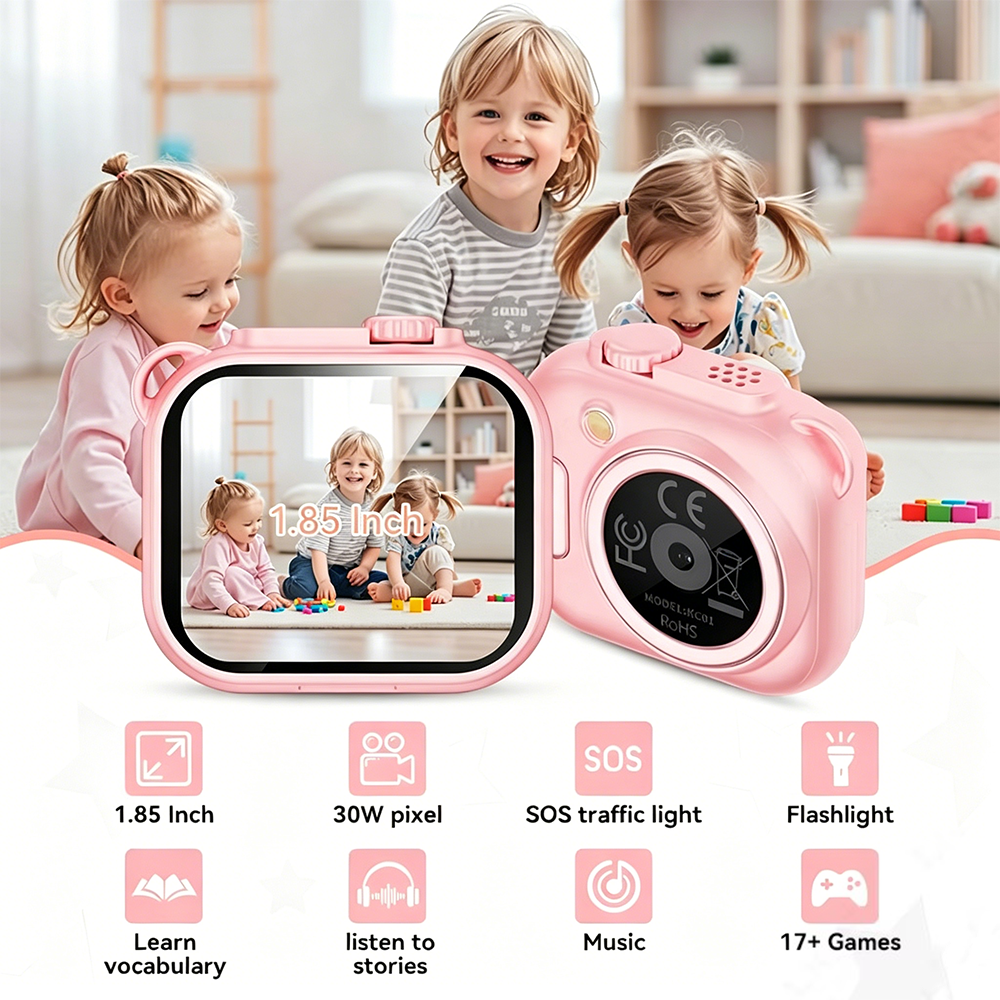 Children Camera Smartwatch Vid - Smartwatch Digital Watches For Boys recension och pris