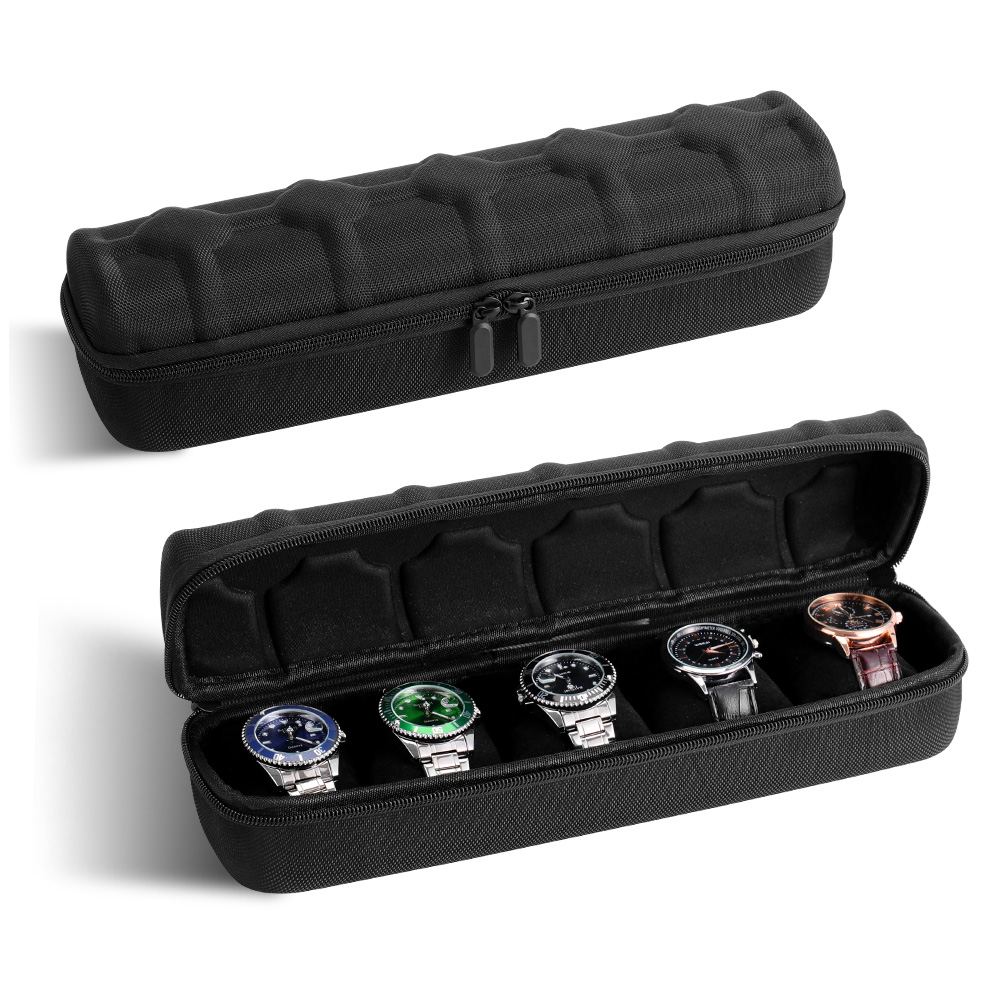1pc 5-Slot Watch Case-Organize - Tag Watches Smartwatch recension och pris