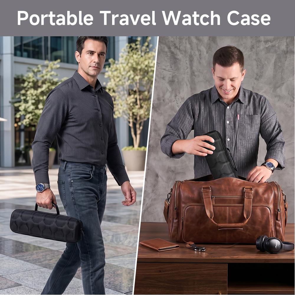 1pc 5-Slot Watch Case-Organize - Tag Watches Smartwatch recension och pris