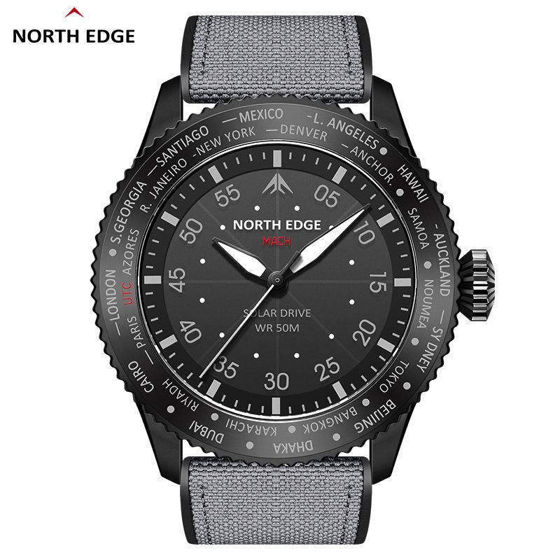 NORTH EDGE 2024 MACH Solar Pow - Solar Powered Watch recension och pris