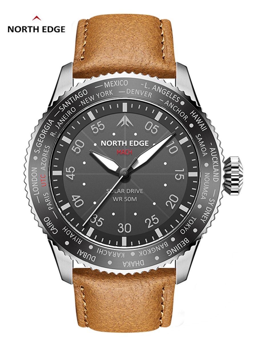 NORTH EDGE 2024 MACH Solar Pow - Solar Powered Watch recension och pris