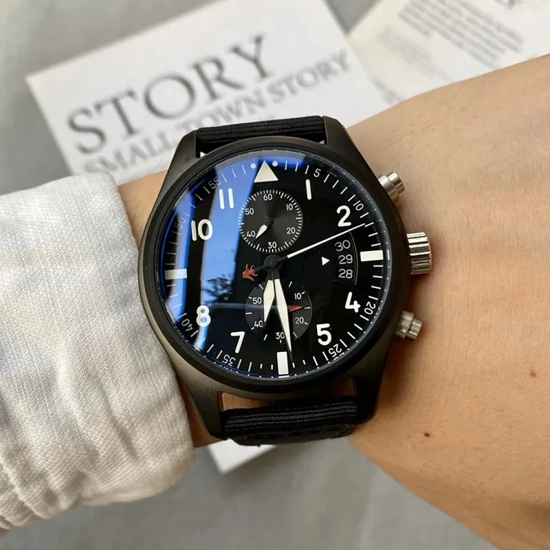 High quality luxury men's quar - Chronograph Sport Watch recension och pris