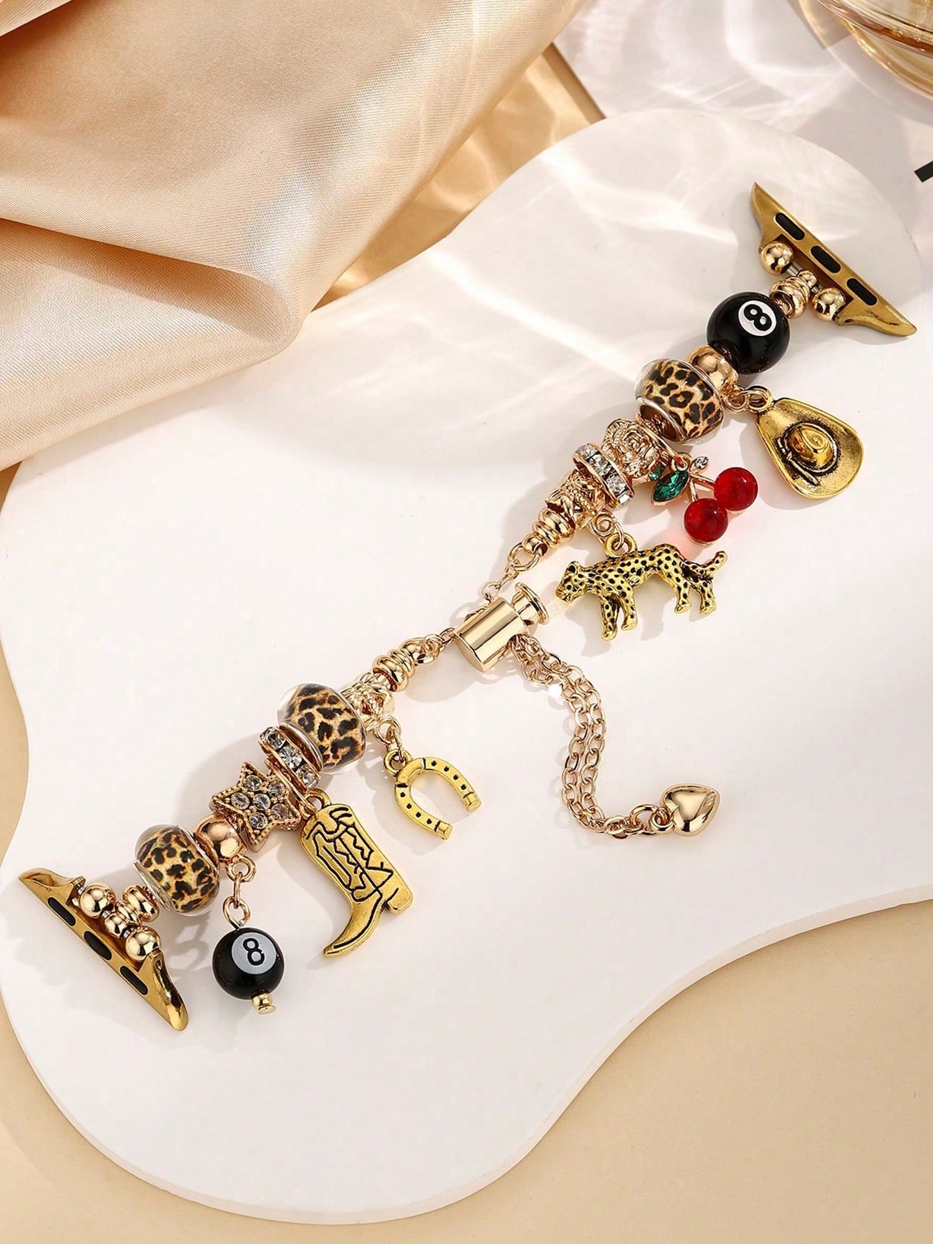 1pc Leopard Print Stylish Band - Smartwatch Stylish Watches For Women recension och pris