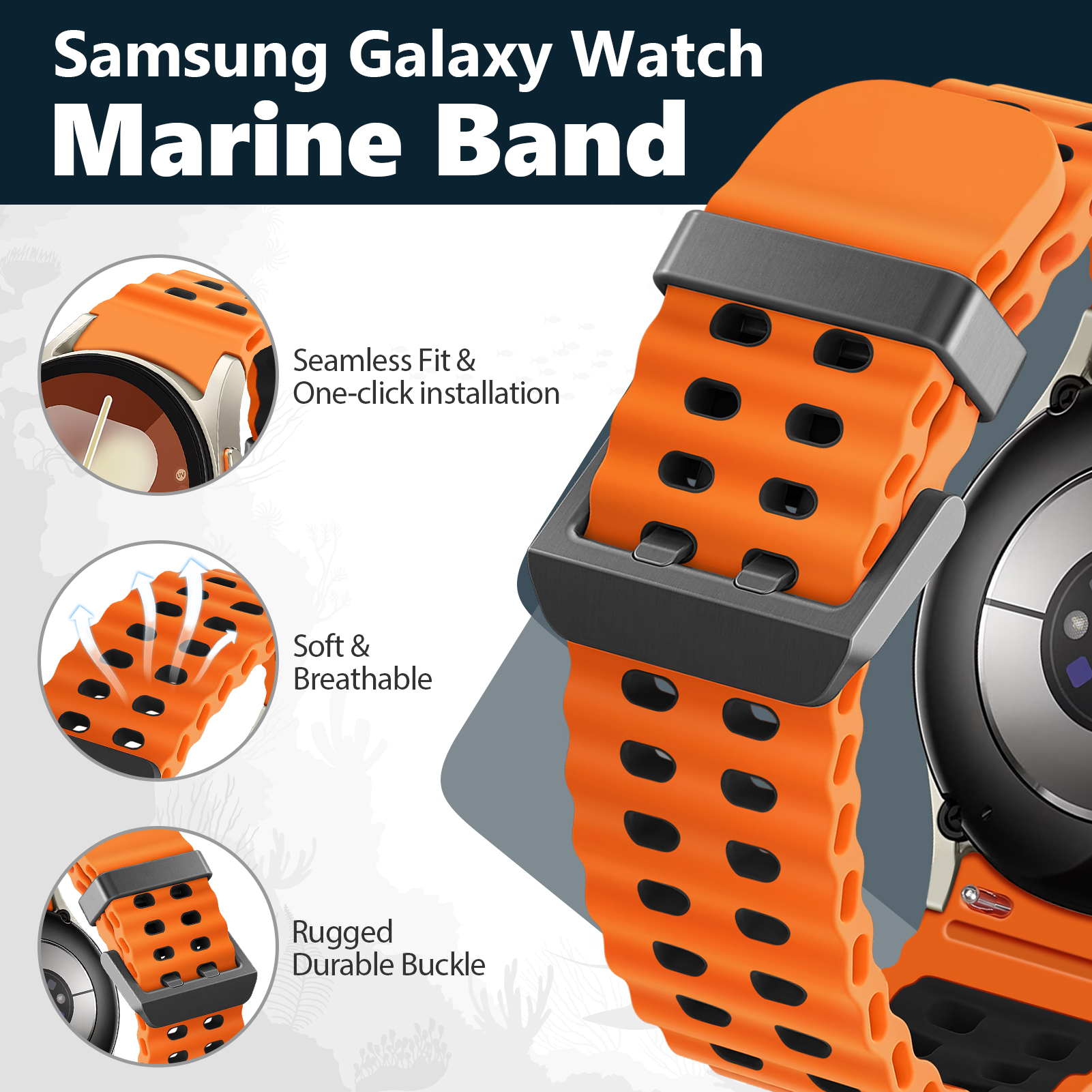 Marine Band for Samsung Galaxy - Tide Watch Surf recension och pris
