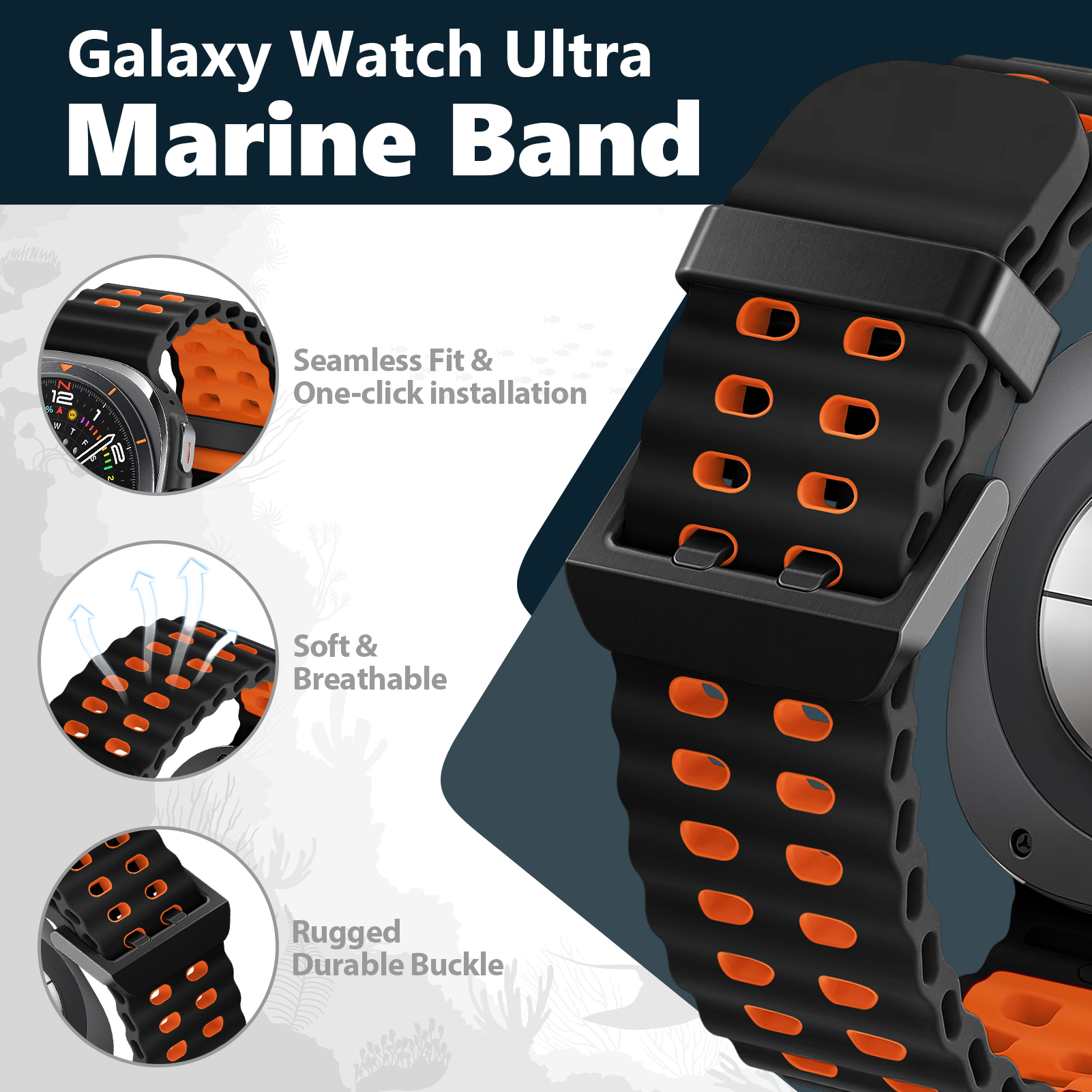 Marine Band For Samsung Galaxy - Tide Watch Surf recension och pris